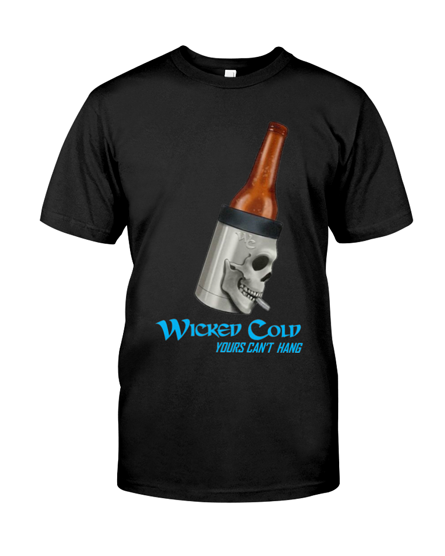 Wicked Cold SKULL Koozie T-Shirt